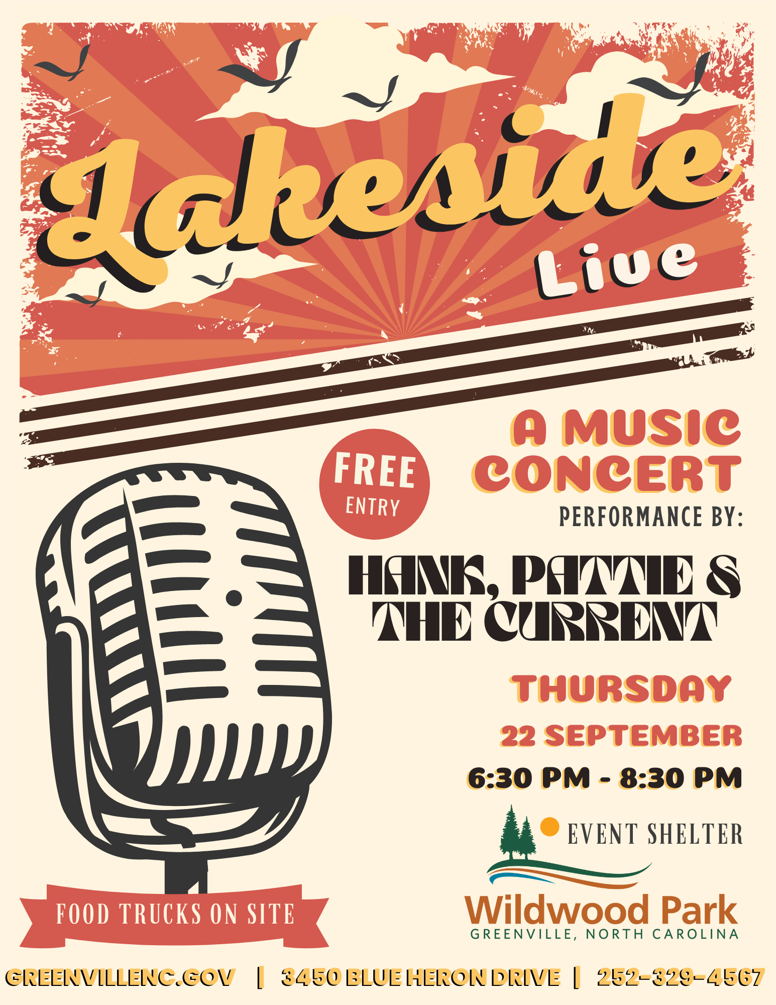 Lakeside Live Flyer