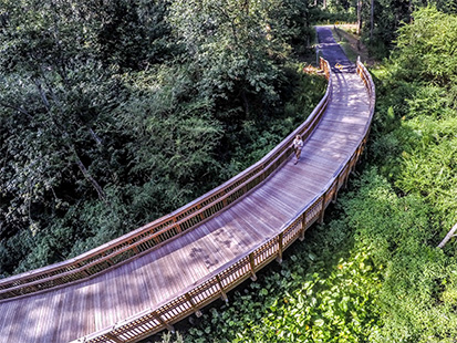 Greenway aerial photo