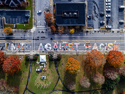 Unite Against Racism Mural