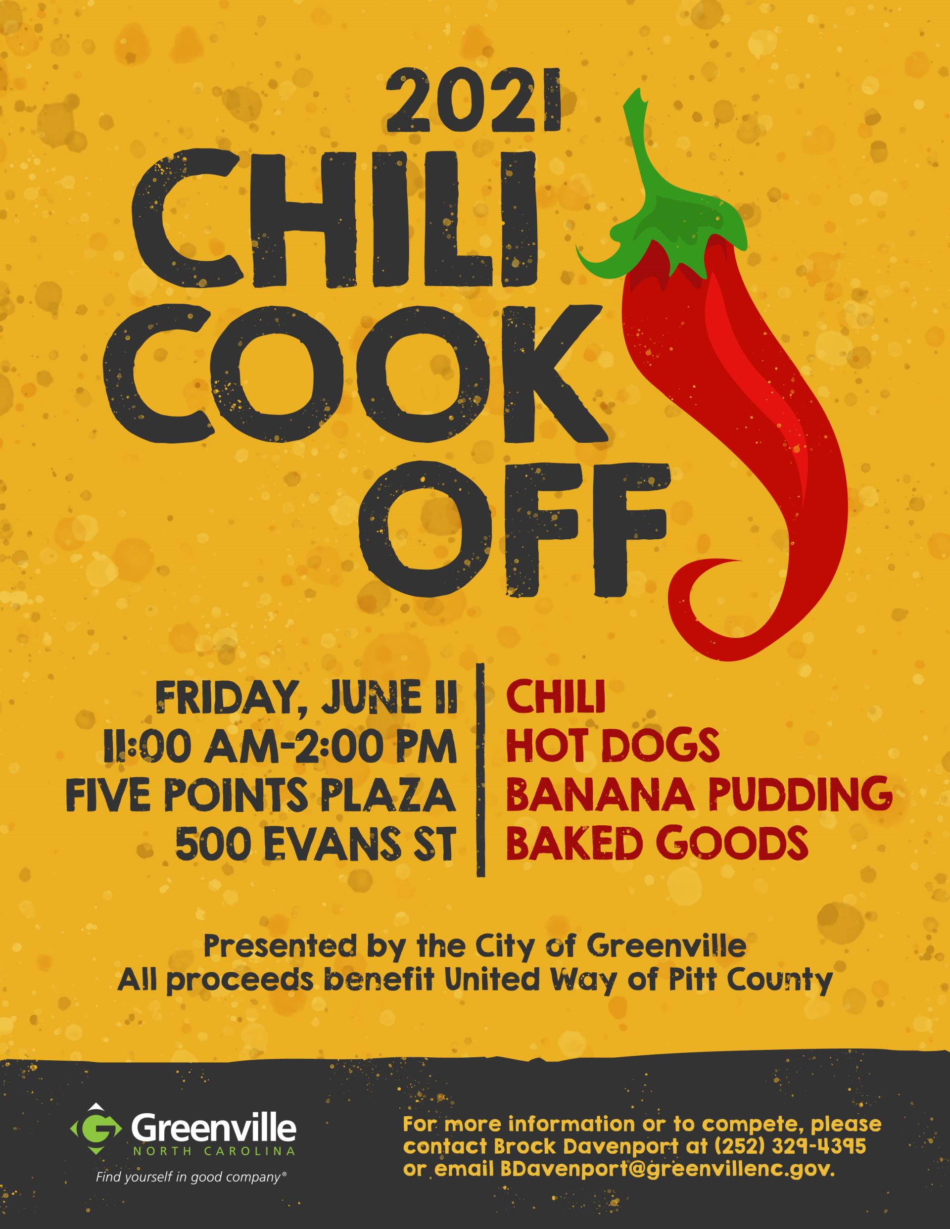 Chili Cook Off Flyer