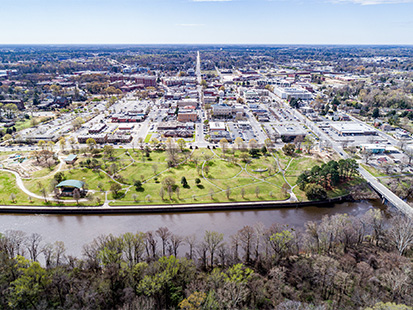 Uptown Aerial Photo