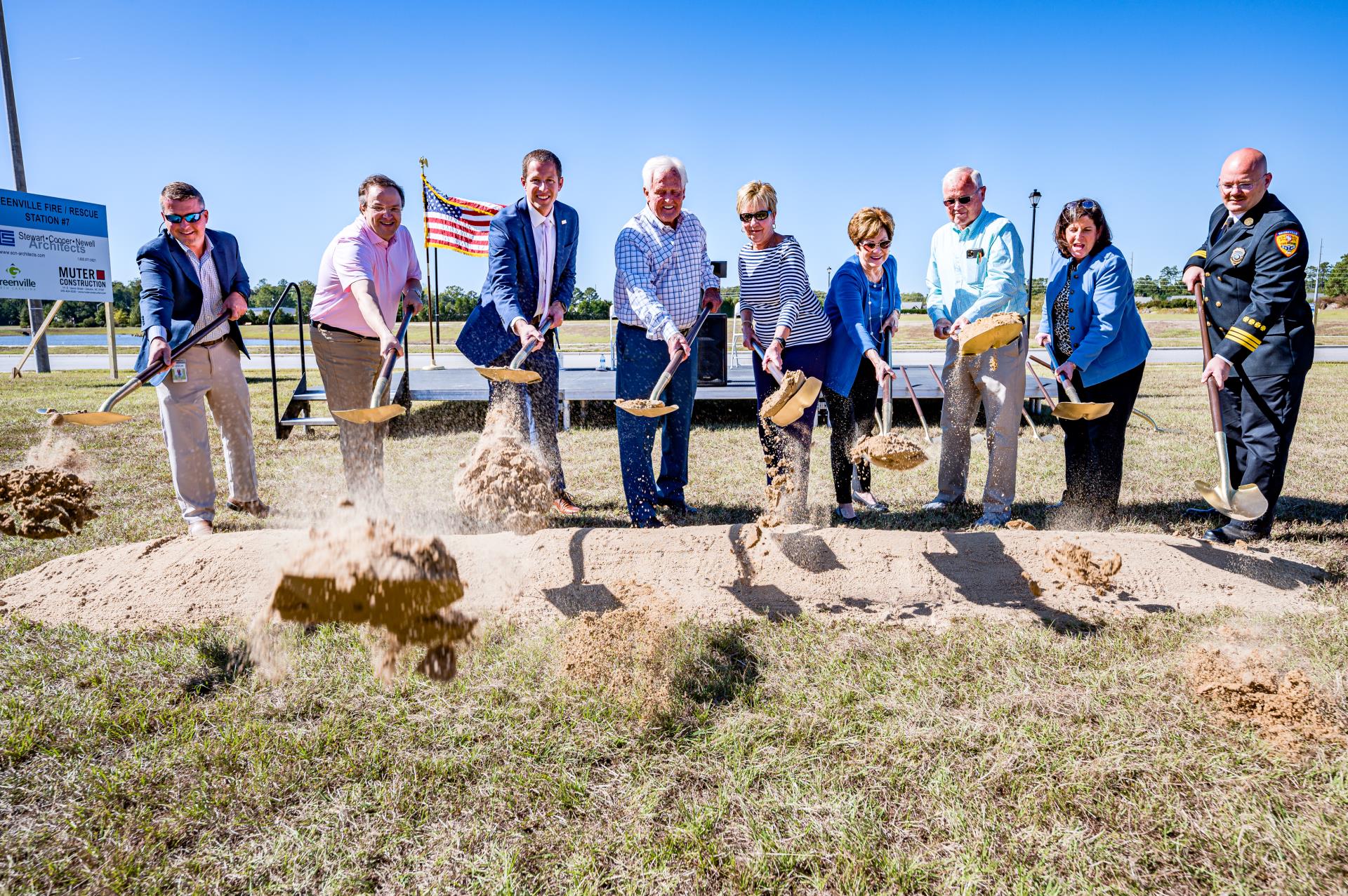 City officials breaking ground on new fire station