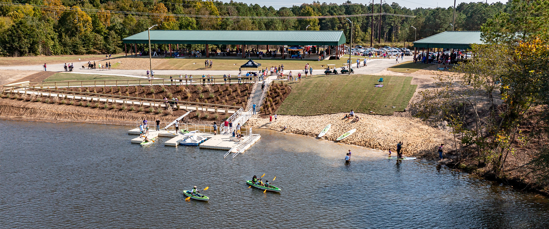 Wildwood Park drone image