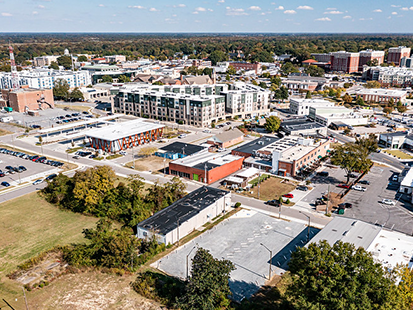 Dickinson Avenue Aerial