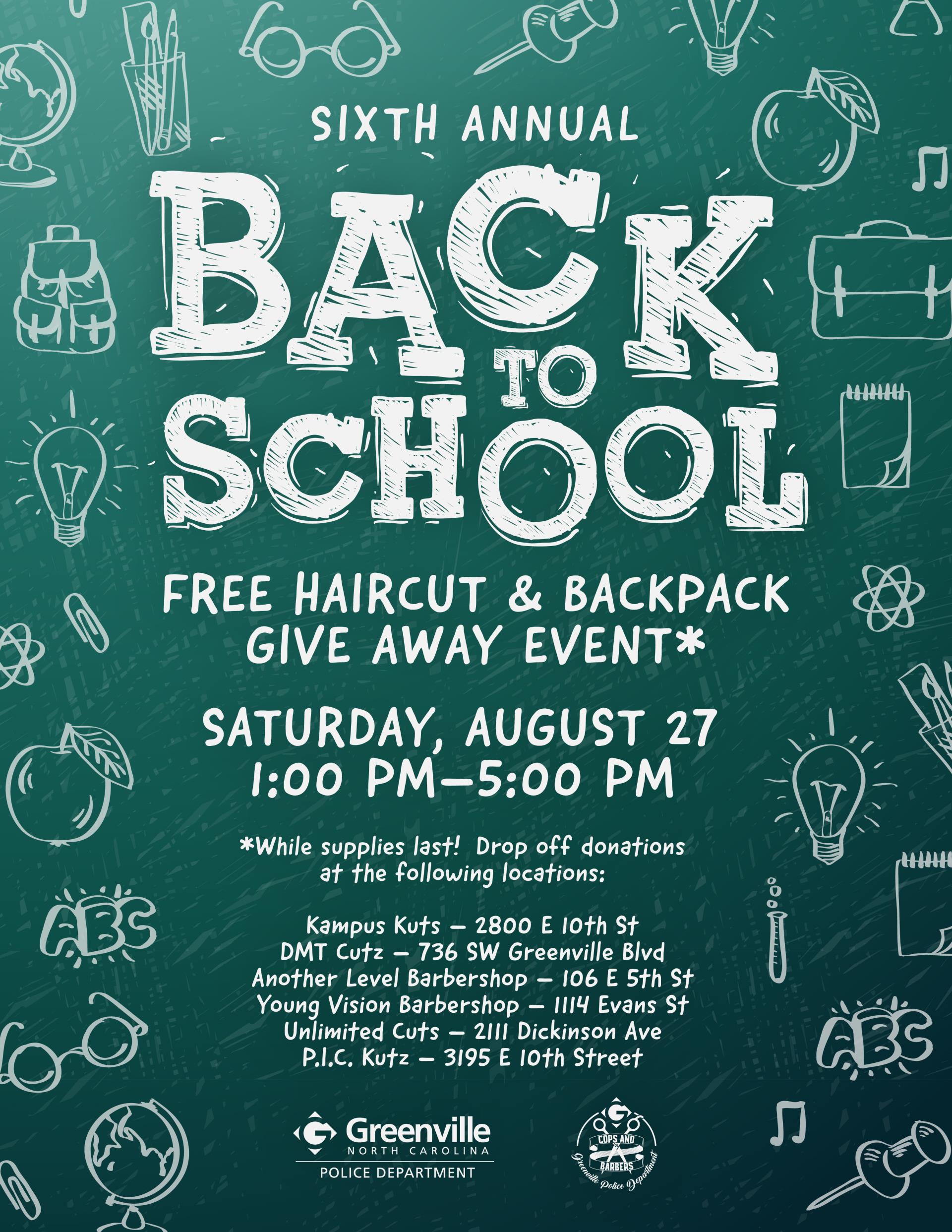 2022 Back to School Flyer