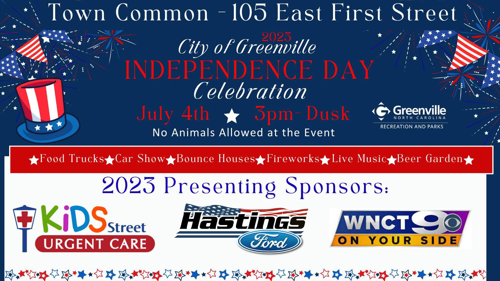 July 4th Independence Day Celebration Greenville, NC