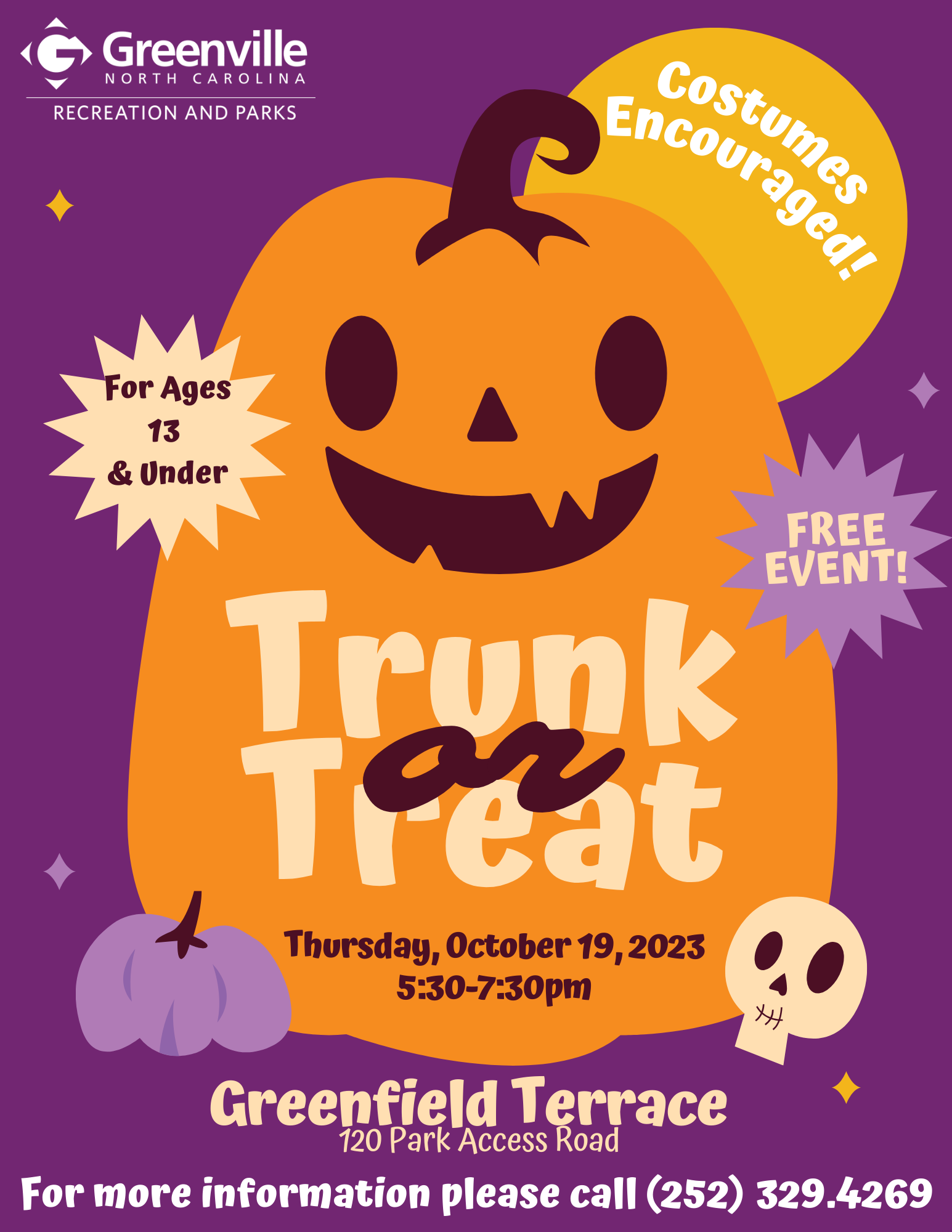 Trunk or Treat flyer