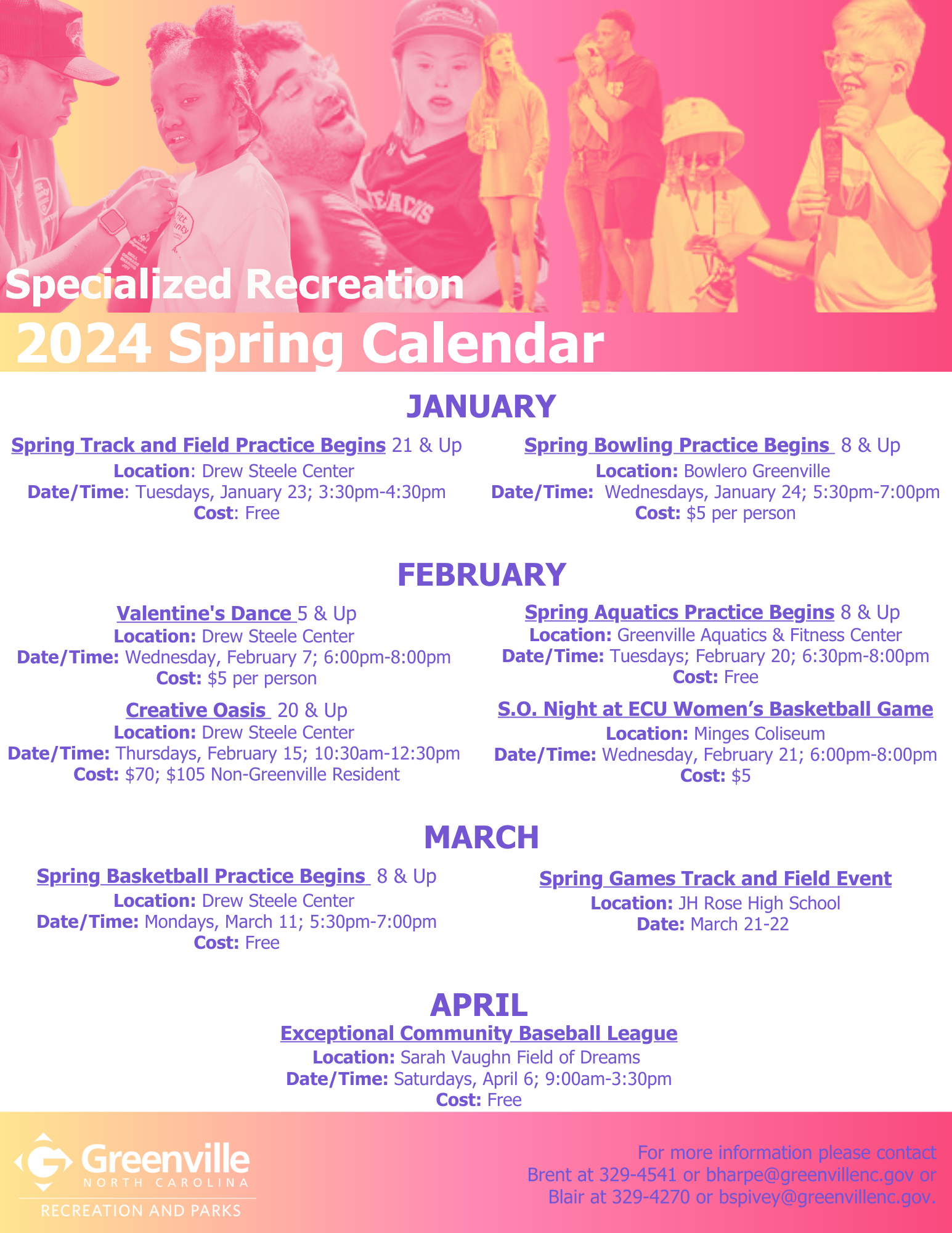 2024 SPop Spring Event Calendar
