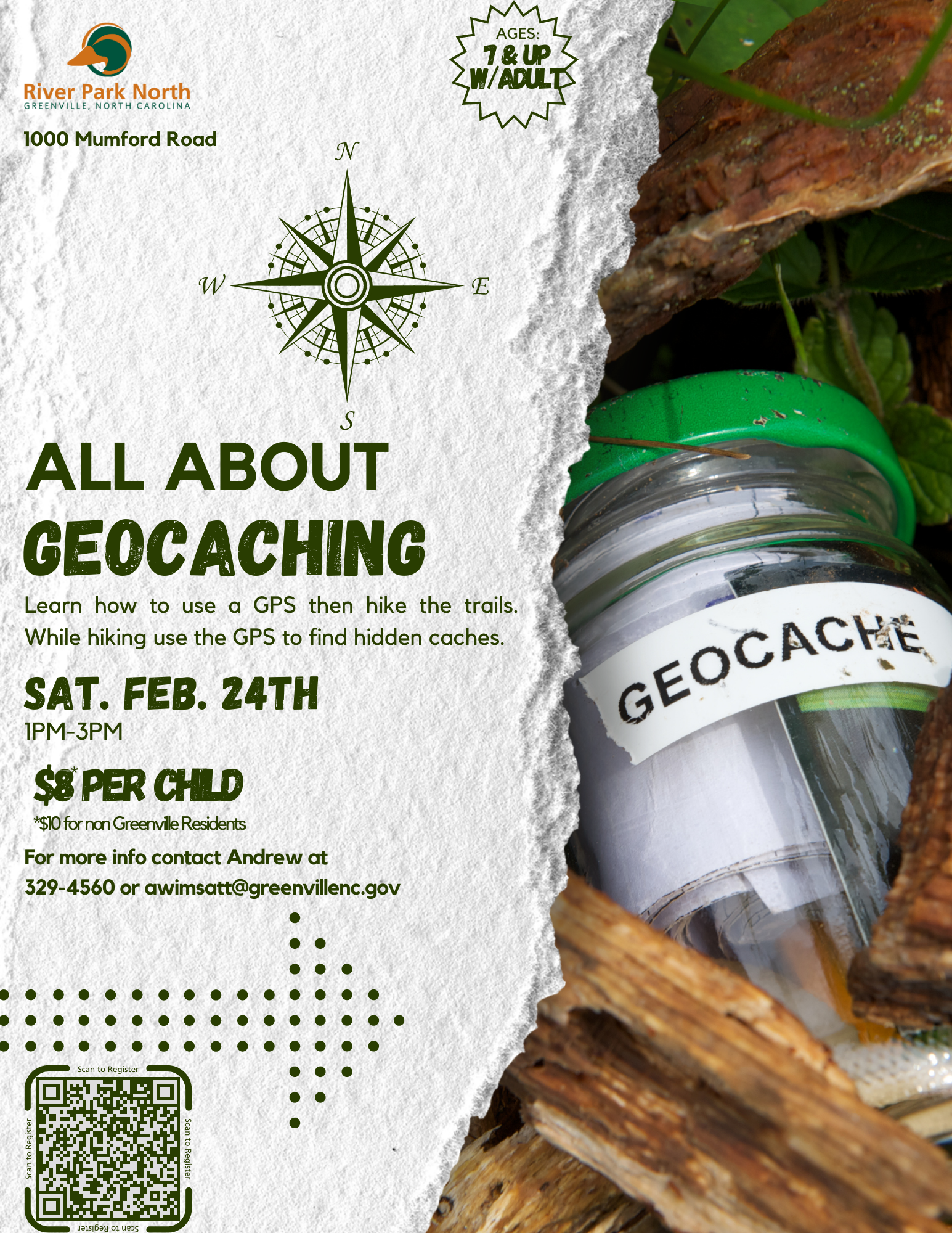 2024 All About Geocaching flyer