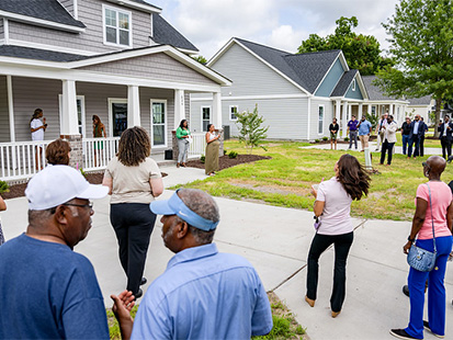 Four New Affordable Homes Unveiled in Lincoln Park