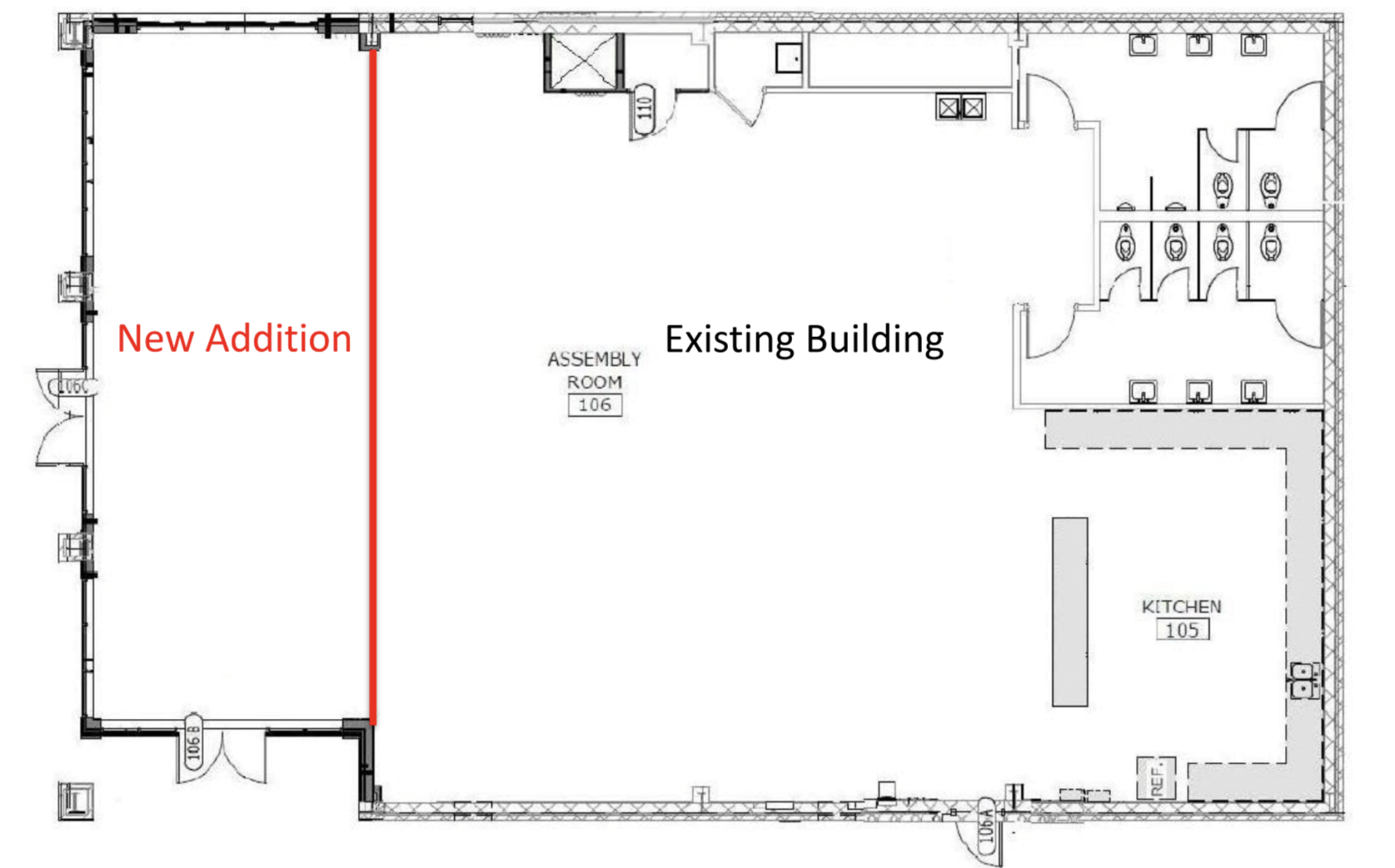 Barnes Ebron Taft Center Schematic Design