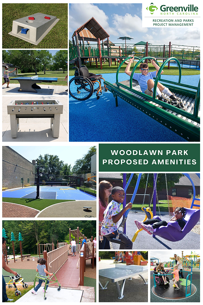 Woodlawn Park Proposed Amenities