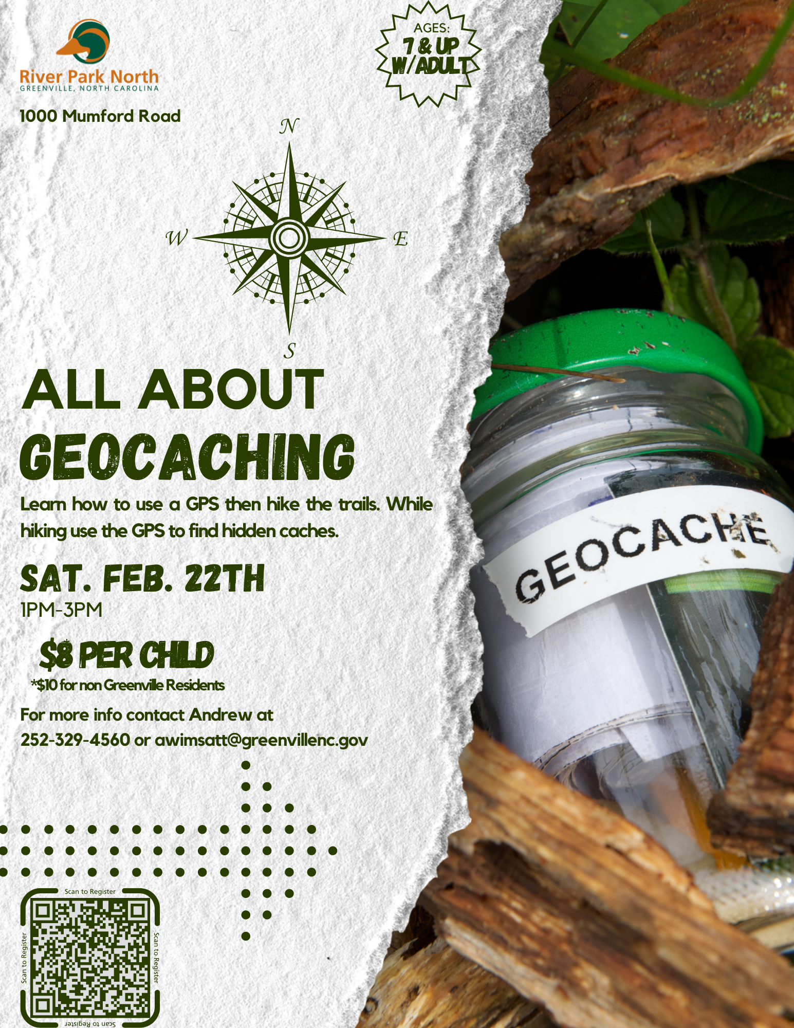 2025 All About Geocaching flyer