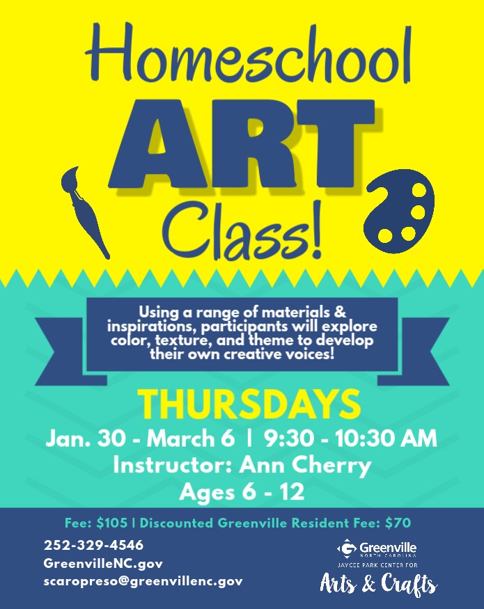 Homeschool Art Thurs. January