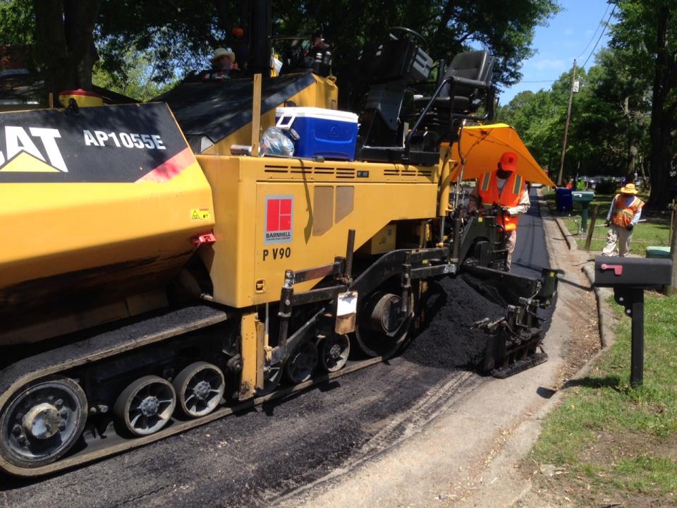 Repaving Arlington Circle