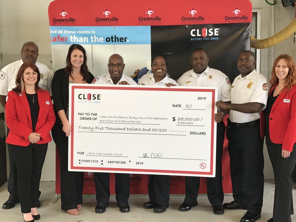 Fire Rescue Grant Check Presentation