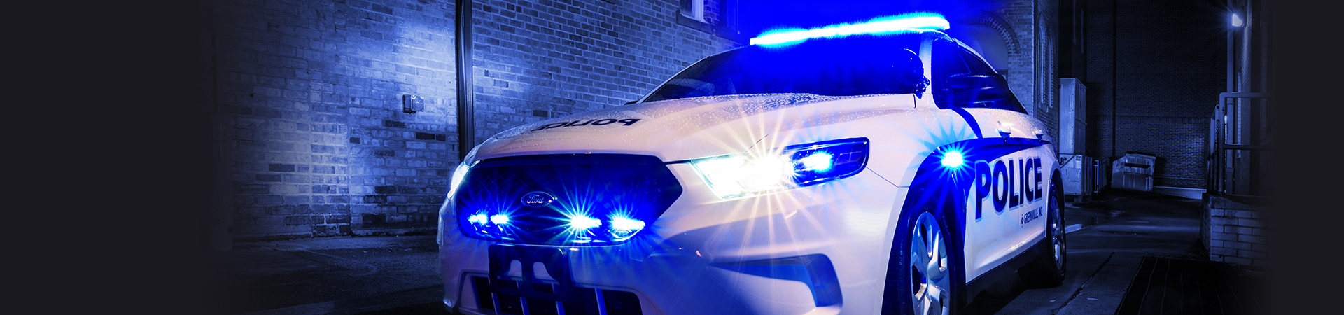 Police Car Banner Image