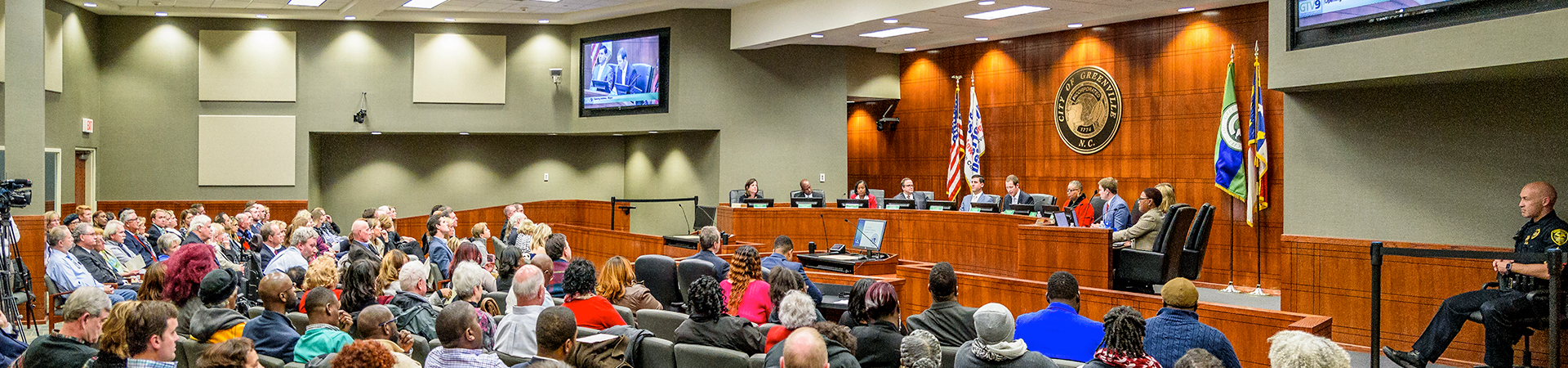 Council Meeting Interior Banner